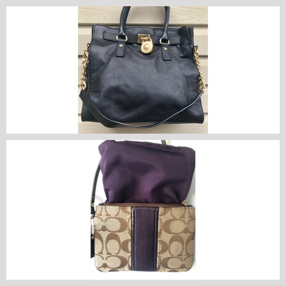 Michael Kors purse and Coach wristlet (moving out sale)
